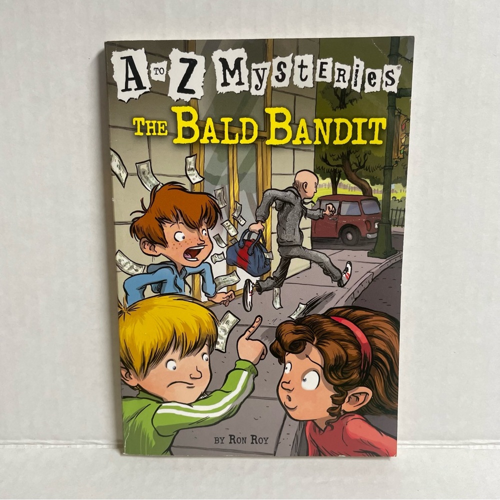 ♦️$3♦️ The Bald Bandit A to Z Mysteries Ron Roy kids book